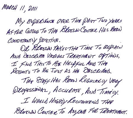 Plastic Surgery Testimonials