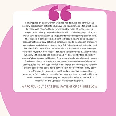 Plastic Surgery Testimonials