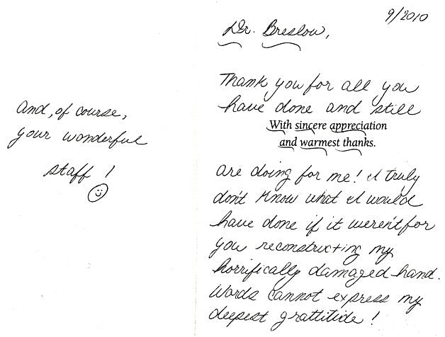Plastic Surgery Testimonials